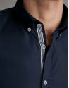 Camisa sport popelín marino - Hombre - PV2020 | Roberto Verino