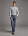Pantalón chino estructura azul - Hombre | Roberto Verino