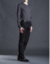 Camiseta rayas negro