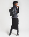 Black leather Charlotte backpack - OI20 - % | Roberto Verino