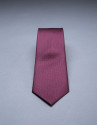 Burgundy micro-print tie 