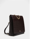 Brown nappa Valentina backpack