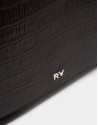 Brown nappa Valentina backpack