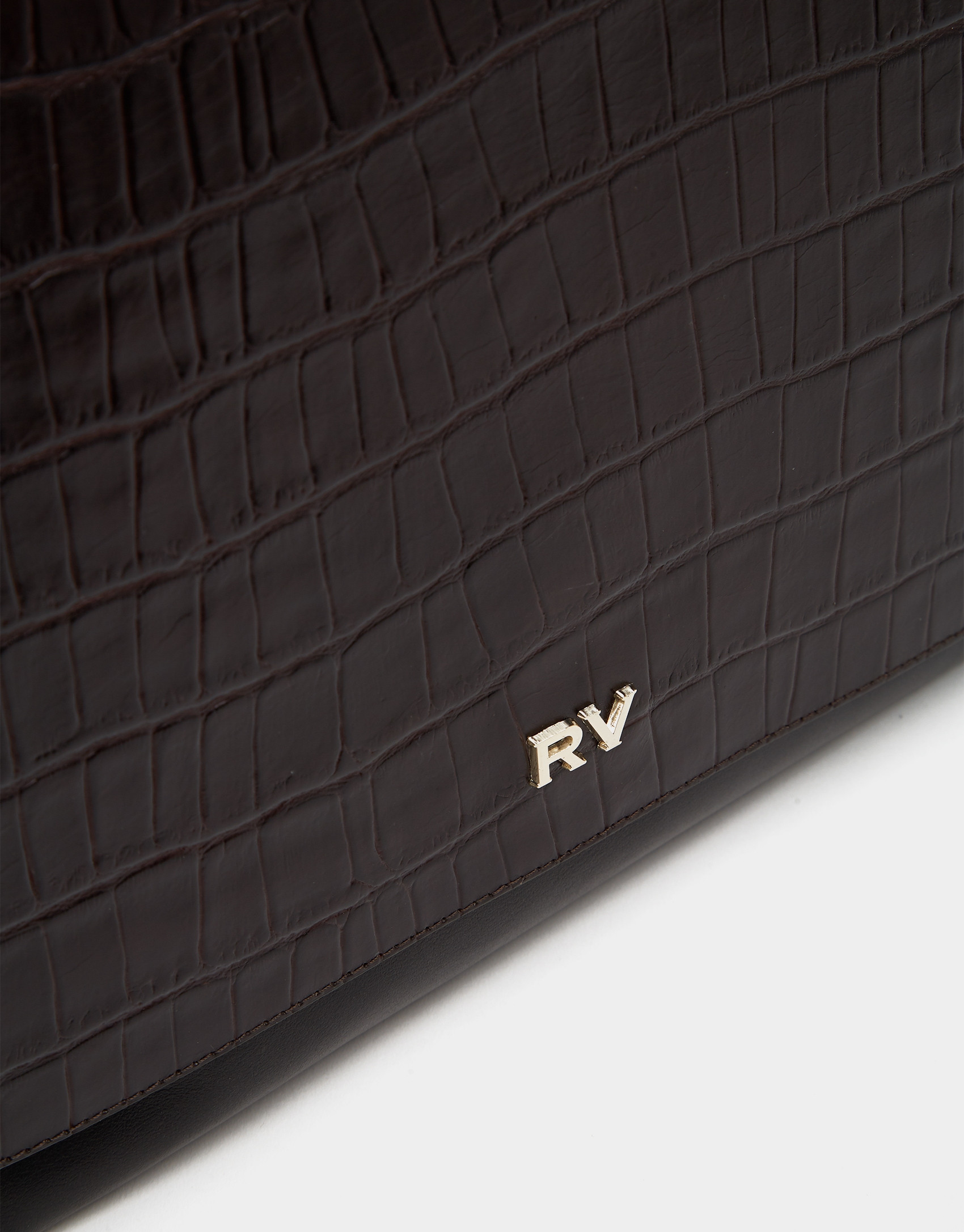 Brown nappa Valentina backpack
