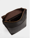 Brown nappa Valentina backpack