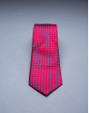 Corbata motivos roja azul