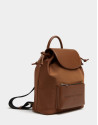 Brown nylon Simoneta backpack