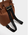 Mochila Simoneta nailon marrón
