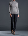 Heavy knit gray sweater 