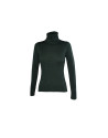Jersey cuello cisne verde