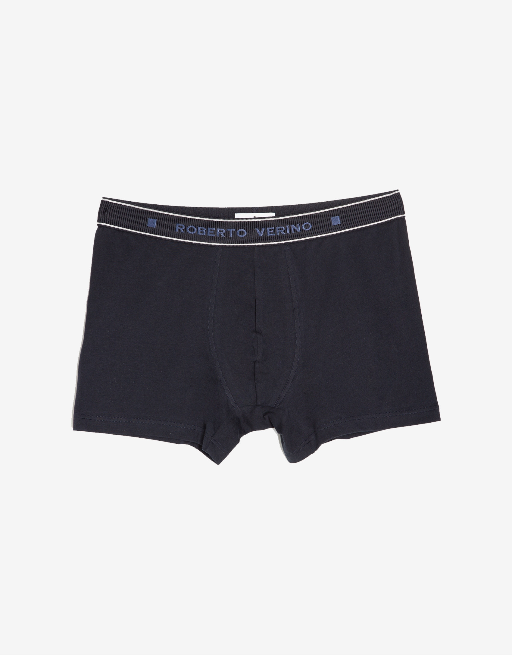 White and navy blue boxers pack