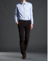 Blue Oxford sports shirt