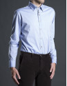 Blue Oxford sports shirt