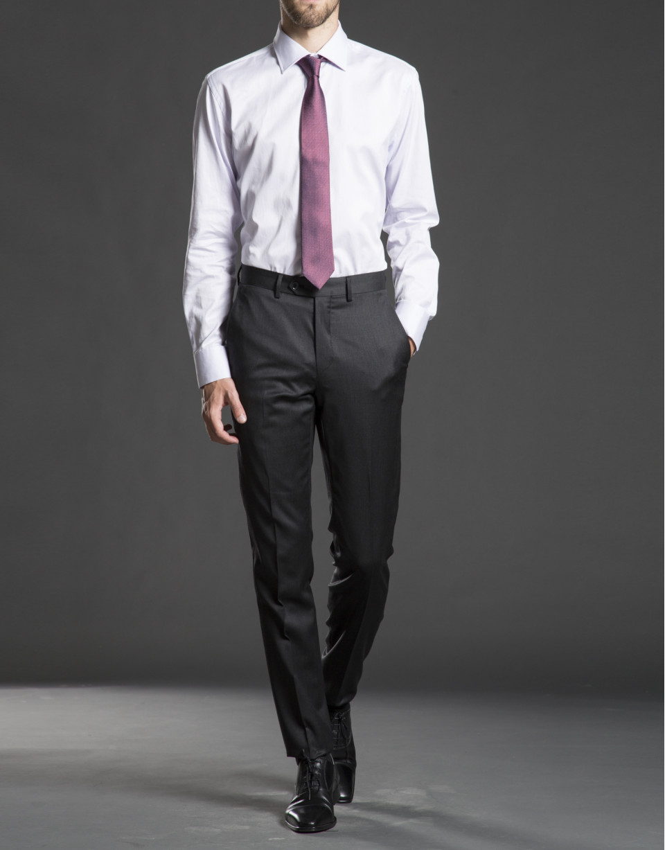 Camisa vestir rayas rosa