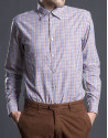 Camisa sport cuadro multicolor