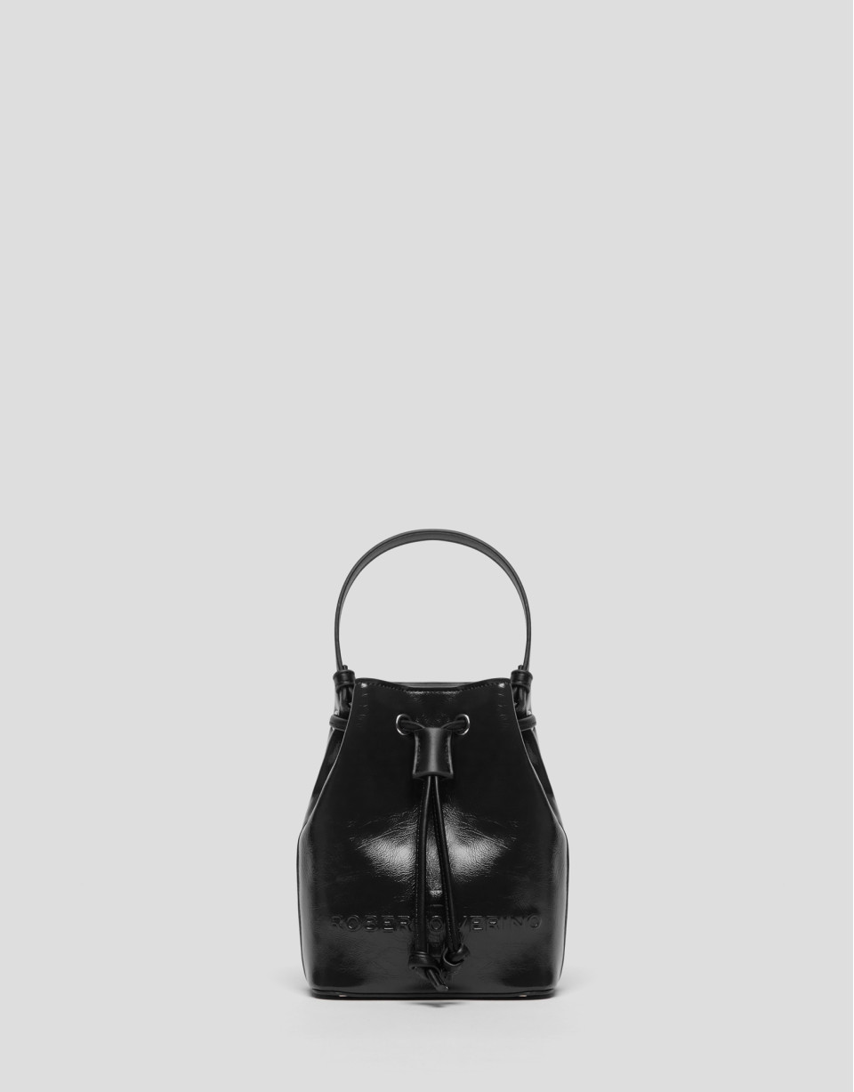 Black Soco Mini Sac handbag - Woman - AW2022 | Roberto Verino