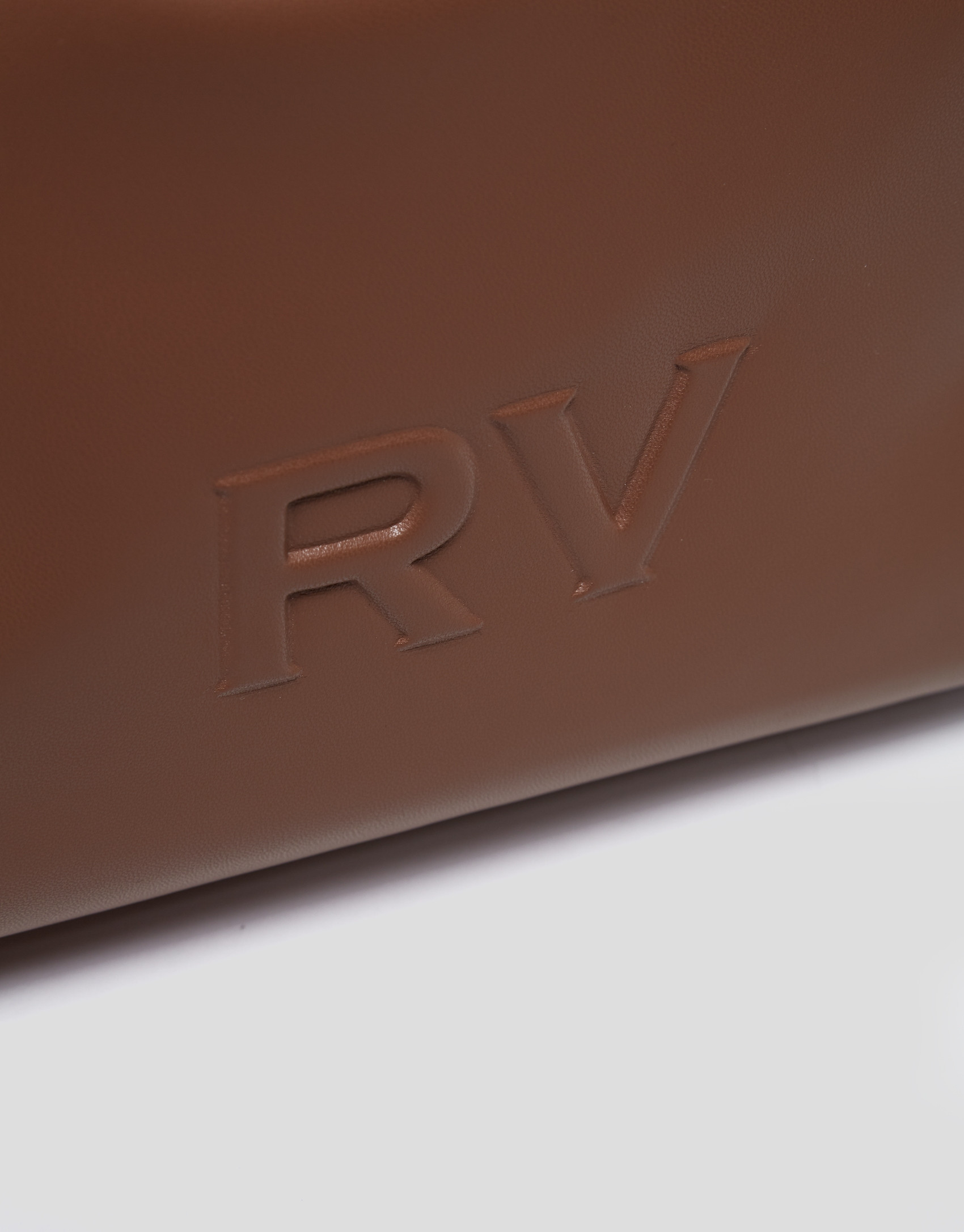 Bolso de hombro Grace Hobo piel marrón - PV2023 | Roberto Verino