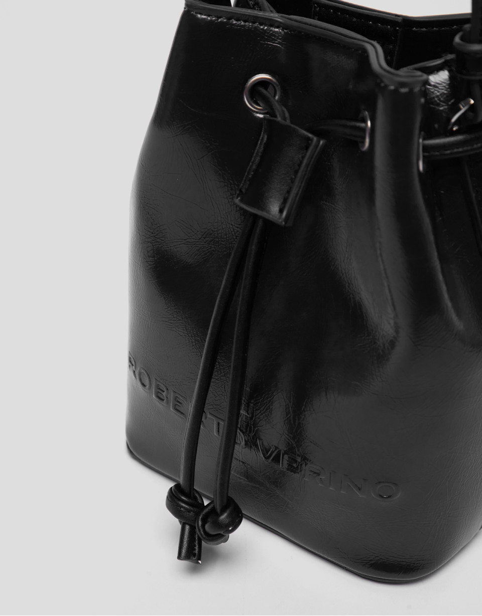 Black Soco Mini Sac handbag - Woman - AW2022 | Roberto Verino