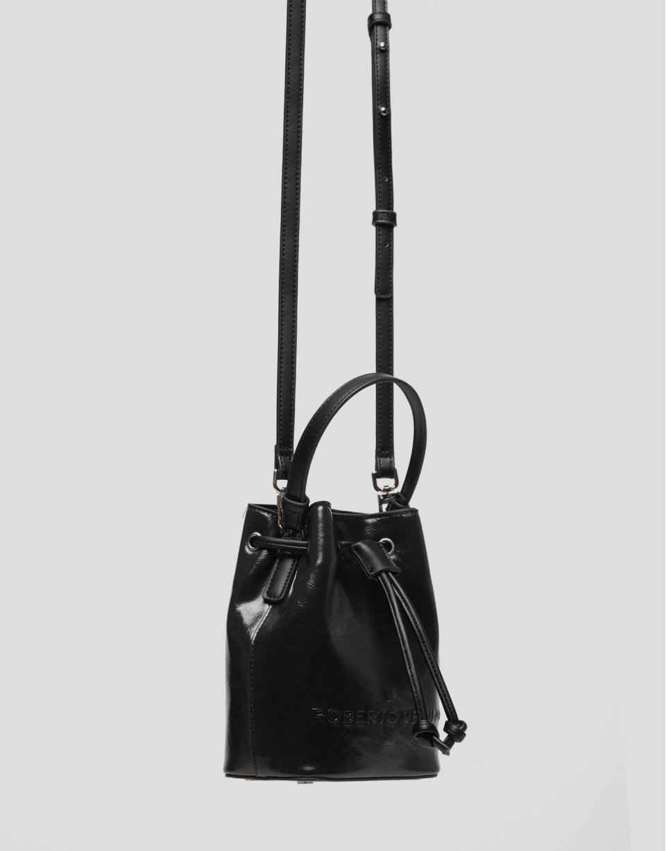 Black Soco Mini Sac handbag - Woman - AW2022 | Roberto Verino