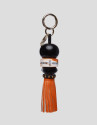 Tassel and orange fringe charm - Woman - AW2023 | Roberto Verino