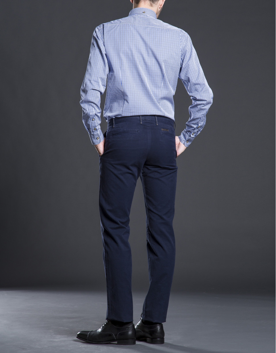 Navy blue cotton pants