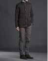 Brown tracksuit jacket with four pockets 