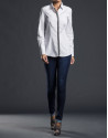Camisa  gris sopata pasamanería