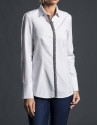Camisa  gris sopata pasamanería