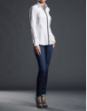 Camisa  gris sopata pasamanería