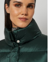 Dark green padded jacket - Woman - AW2022 | Roberto Verino