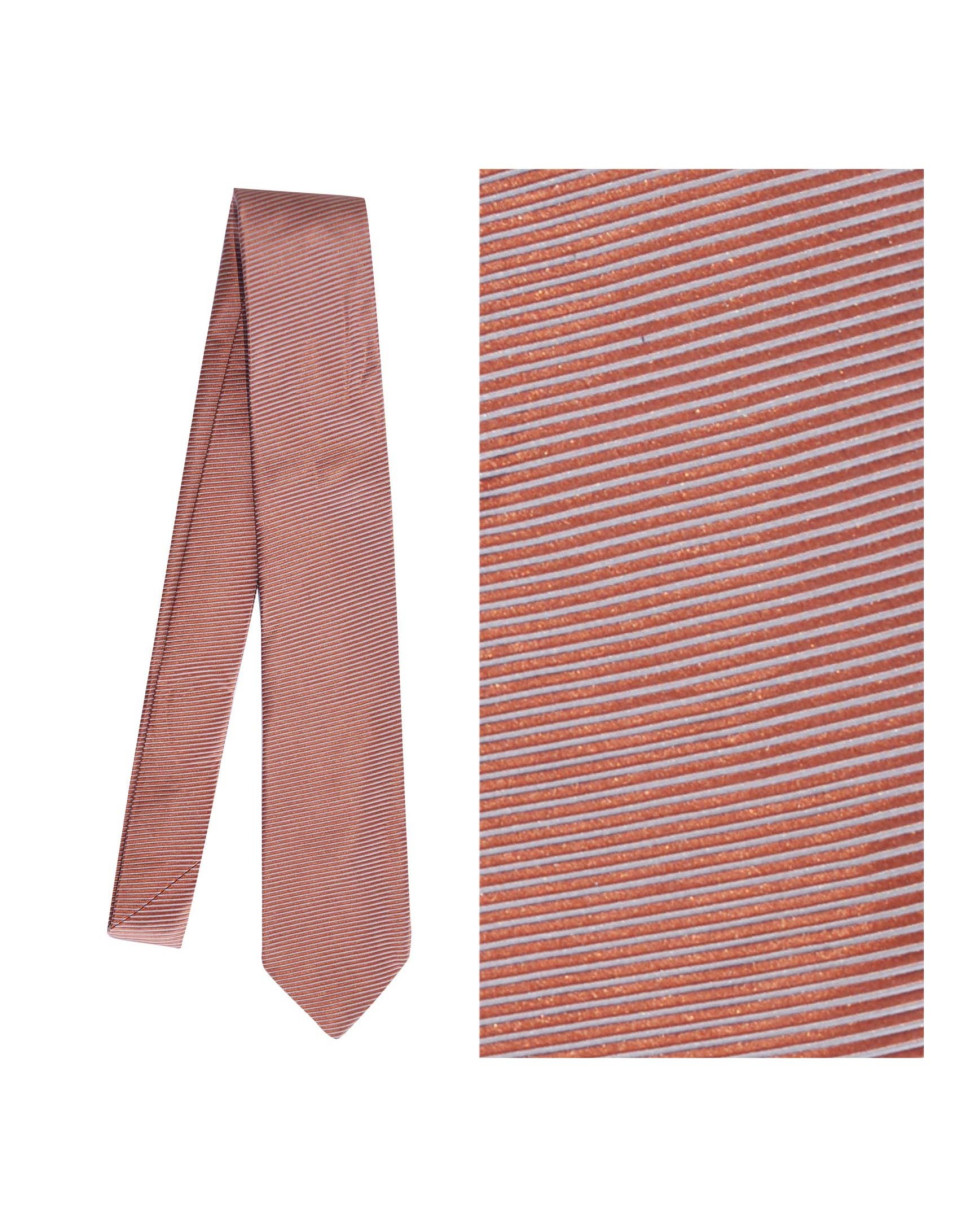 Corbata seda naranja