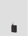 Monedero plano Dahlia nailon negro