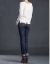 Jeans azul pedrería tachas