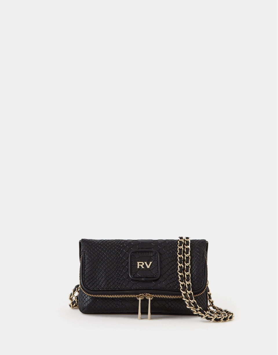 Mini Martina Duplo embossed snakeskin ... | Roberto Verino