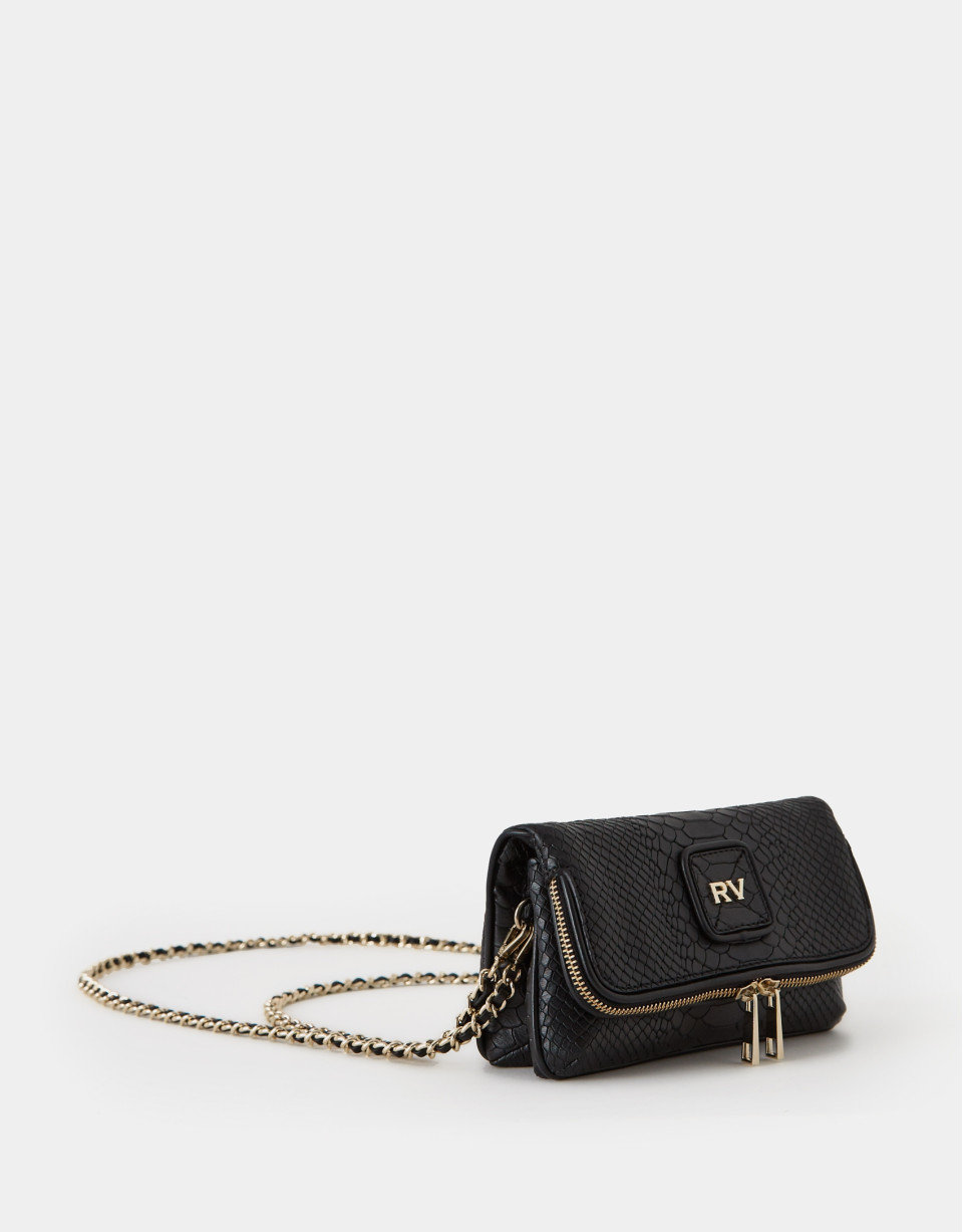 Mini Martina Duplo embossed snakeskin ... | Roberto Verino