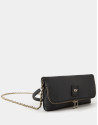 Black leather Martina bag - Woman - AW2023 | Roberto Verino