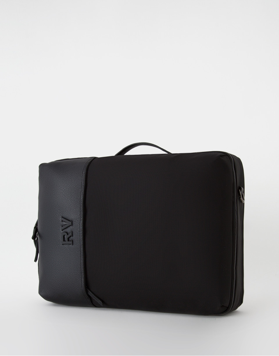 Black Charlie Travel Bag Backpack - Gift Guide | Roberto Verino