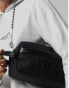 Black zippered men's vanity case