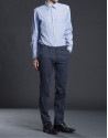Pantalón sport algodón azul