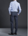 Pantalón sport algodón azul