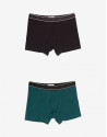Gray and blue boxers pack