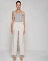Knit halter top with silver glitter - Woman | Roberto Verino
