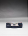 Narrow gray belt 