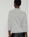 Jersey oversize punto mullido gris - Mujer | Roberto Verino