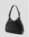 Black leather Cuca hobo bag