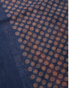 Foulard estampado naranja beige