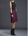 Micro-design pleated skirt  
