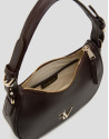 Bolso de hombro Cuca Moon piel marrón