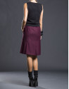 Micro-design pleated skirt  