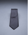 Corbata multirayas gris azul